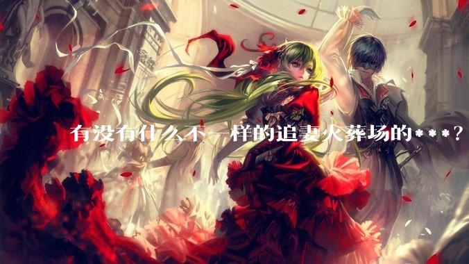 有没有什么不一样的追妻火葬场的***？