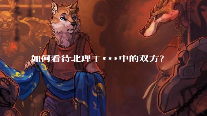 如何看待北理工***中的双方？