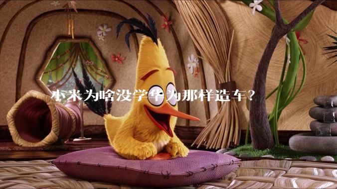 小米为啥没学华为那样造车？